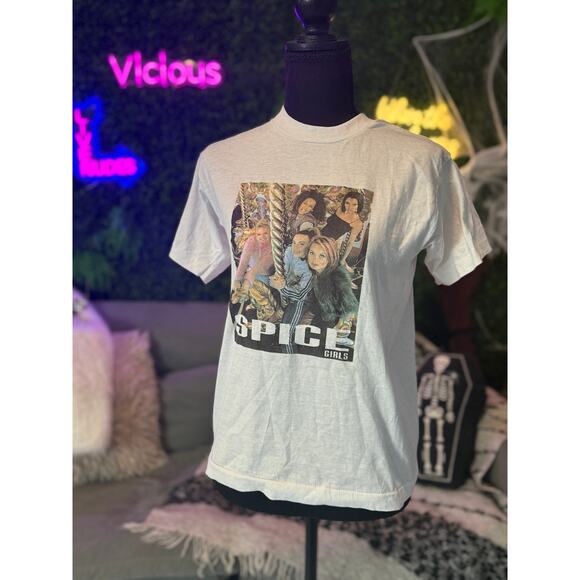 Vintage 90s Spice Girl Tee Shirt - Picture 9 of 11